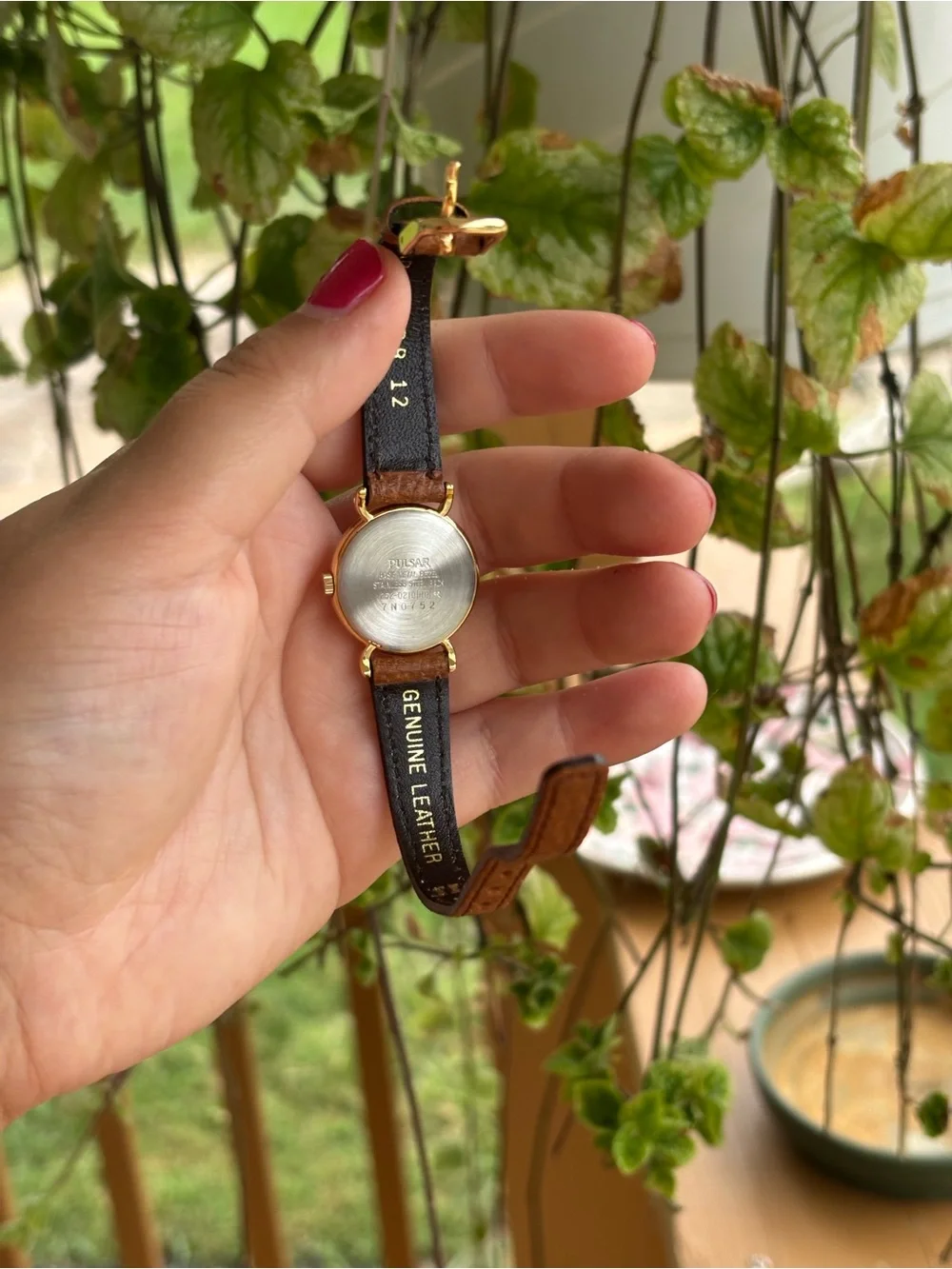 Pulsar by Seiko gold tone ladies vintage watch